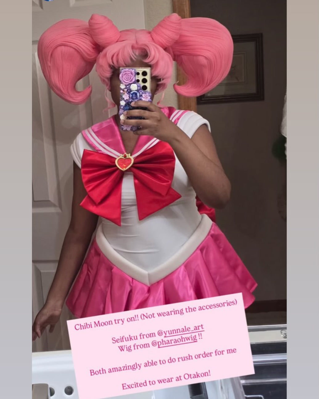 ✨Sailor Mini Moon (Rini)cosplay wig